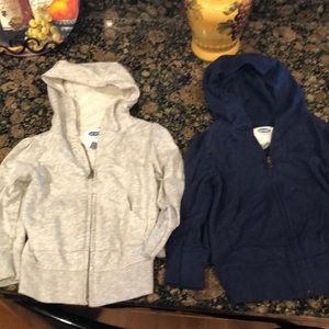 2 18-24 month old navy jackets